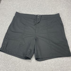 Mountain Hardwear Trail Sender Shorts Mens 40 Black Zip Pocket Outdoor